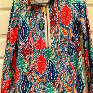 Lilly Pulitzer half zip pullover